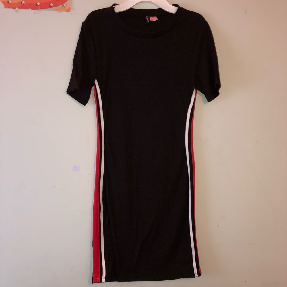 Divided H&M Black bodycon dress